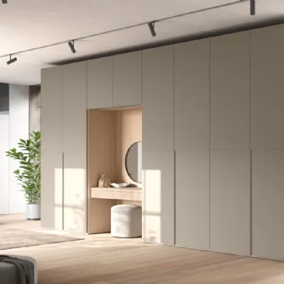 Armadio ante battenti in laminato opaco Armadio night 33 di Orme