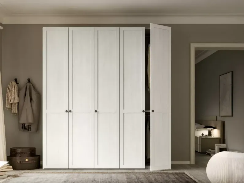 Armadio di Santalucia modello Armadio santa lucia modello senna in laminato opaco con sconto -35%