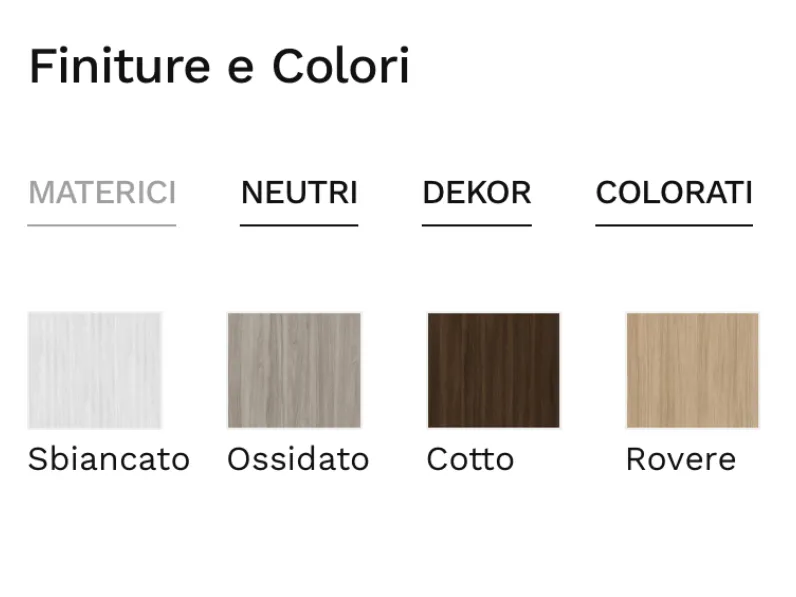 Armadio con anta stilo Collezione esclusiva con ante battenti SCONTATO a PREZZI OUTLET