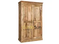 Armadio in legno Armadio etnico tuscany a marchio Outlet etnico scontato -31%