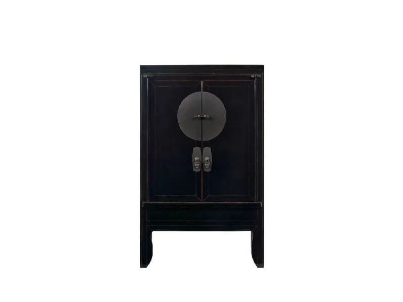 Armadio Armadio xian nero Collezione esclusiva a due ante in Offerta Outlet