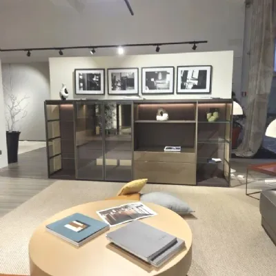 Armadio ante battenti in legno Soggiorno componibile molteni&c. logos di Molteni & c