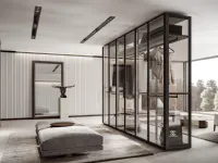Armadio design Domino glass di Veneran a PREZZO OUTLET -30%