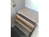 Armadio ante battenti in vetro Now quick tuareg di Lago