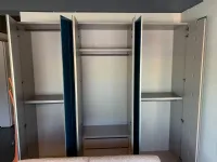 Armadio ante battenti in vetro Now quick tuareg di Lago