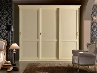 Armadio Armadio mod.fiesole con ante scorrevoli scontato del 35% realizzato in laccato opaco di Eurodesign scontato -49%