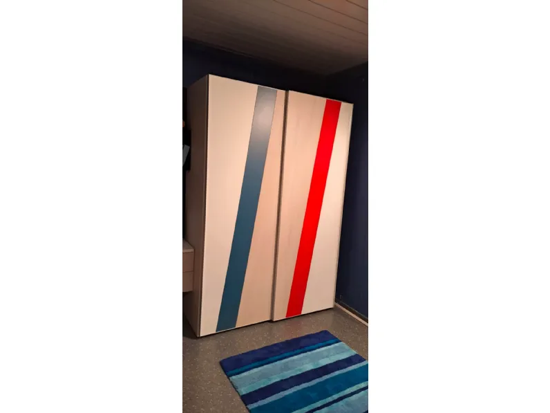 Armadio navy di Moretti compact in OFFERTA OUTLET