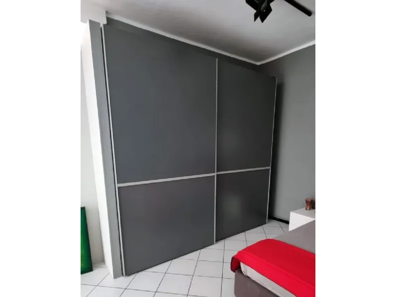 Armadio ante scorrevoli in laccato opaco Vitality Colombini casa scontato
