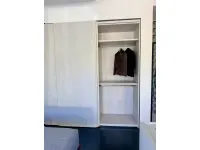 Armadio modello Breccia scorrevole di Sangiacomo in laminato materico 