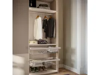 Armadio ante scorrevoli in laminato opaco Armadio night 44 di Orme