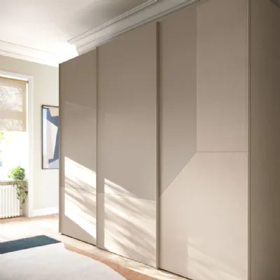 Armadio ante scorrevoli in laminato opaco Armadio night 44 di Orme