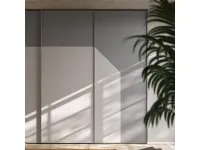 Armadio ante scorrevoli in laminato opaco Armadio night 45 di Orme