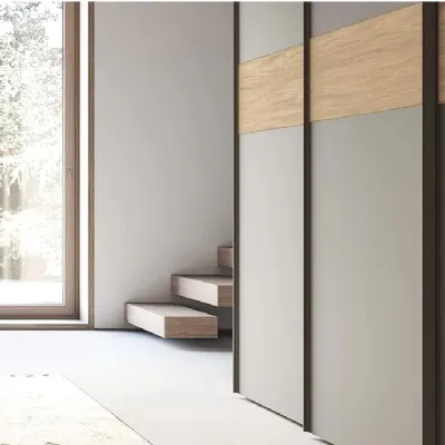 Armadio Armadio 3a scorrevoli triade Munari con ante scorrevoli SCONTATO a PREZZI OUTLET