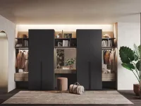 Armadio Armadio 4 ante completo di boiserie con specchi di morassutti scontato del 30% di Morassutti A PREZZO SCONTATO 35%