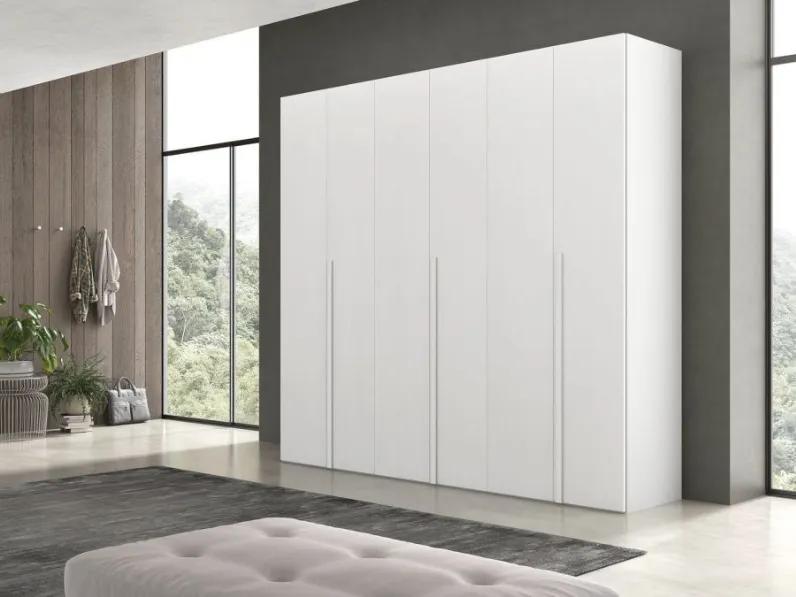 ARMADIO Armadio a 6 ante mod.rown in promo-sconto del 50% di Gierre mobili in OFFERTA OUTLET