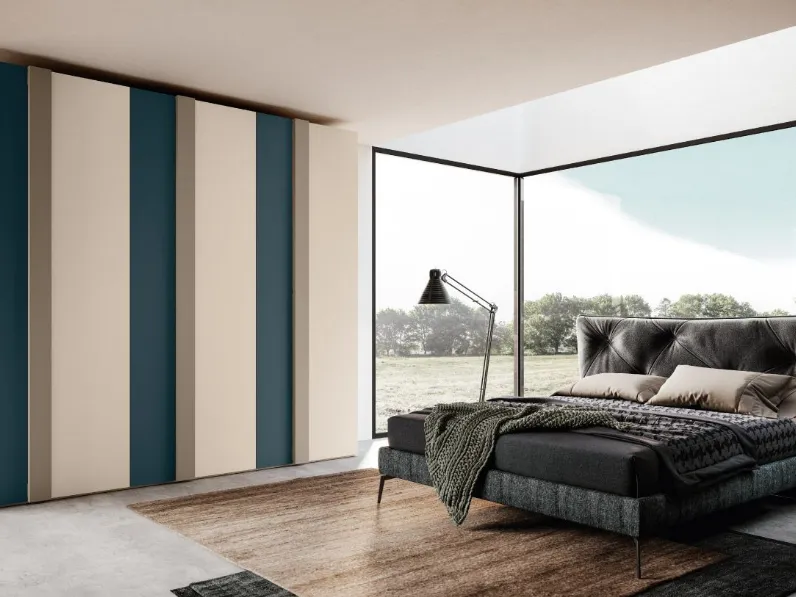Armadio Armadio a 6 ante mod.terna di orme in promo-sconto del 50% realizzato in laminato opaco di Orme scontato -50%