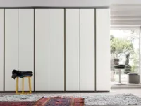 Armadio ante battenti in laccato opaco Armadio a 8 ante laccato opaco di giessegi in promo-sconto del 50% Giessegi scontato
