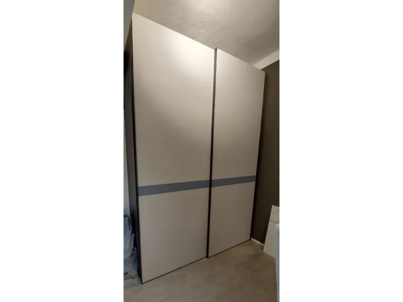 Armadio ante scorrevoli in laminato opaco Armadio bloom  di Moretti compact camerette