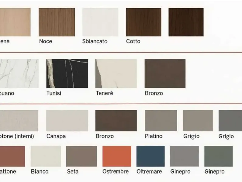 Armadio ante battenti in legno Armadio con anta specchio di Collezione esclusiva