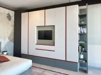 Armadio di Tomasella modello Armadio con ante battenti in laminato materico con sconto -30%