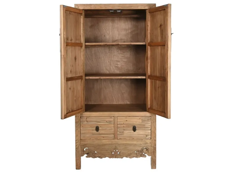 Armadio dispensa leon realizzato in legno di Outlet etnico scontato -32%