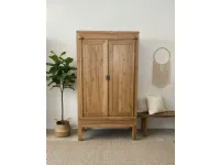 Armadio scontato 31% modello Armadio dispensa teak 110 di Outlet etnico