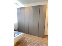 Armadio Armadio filo platino realizzato in laminato opaco di Orme scontato -49%