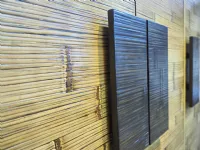 Armadio Armadio light bambu e legno di Bortoli a tre ante in Offerta Outlet