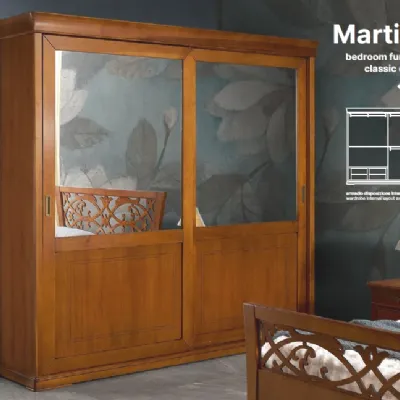Armadio in legno Armadio martina art 3281 a marchio Artigianale scontato -40%