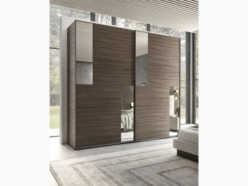 Armadio scontato 53% modello Armadio mod. excelsior a 2 ante scorrevoli in promo-sconto del 50% di S75