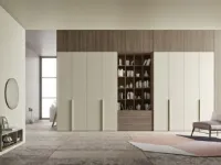 Armadio Armadio mod.linea di ballancin con libreria centrale in promo-sconto del 35% Ballancin a otto ante in Offerta Outlet