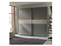 Armadio mod. Lione a 2 ante scorrevoli, maxi sconto del 95%! Lunghezza: 2m.