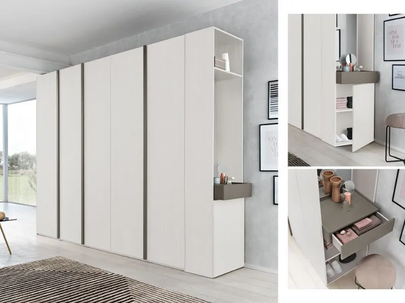 Armadio Armadio mod. town Gierre mobili a cinque ante in Offerta Outlet