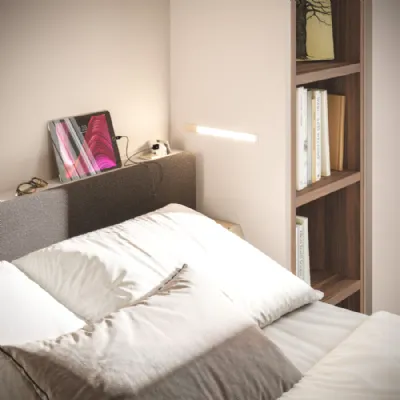 Armadio Armadio night 51 realizzato in laminato opaco di Orme scontato -40%