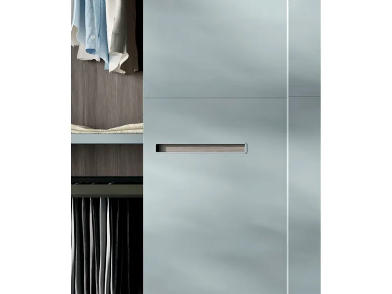 Armadio scorrevole anta split Mottes selection in OFFERTA OUTLET