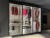 Armadio in vetro Boutique player 02 outlet a marchio Diotti.com scontato -56%