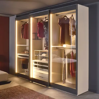Armadio Boutique player 02 outlet Diotti.com con ante scorrevoli SCONTATO a PREZZI OUTLET