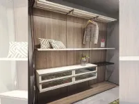 Armadio Cabina armadio Collezione esclusiva a senza ante in Offerta Outlet