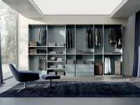 Armadio Cabina armadio flexi Collezione esclusiva a senza ante a prezzo Outlet