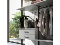 Armadio di Collezione esclusiva modello System soul 8 in laccato opaco con sconto -40%