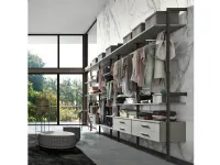 Armadio di Collezione esclusiva modello System soul 8 in laccato opaco con sconto -40%