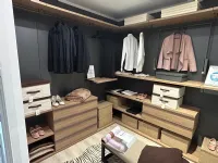 Armadio Cabina armadio battistella Cinquanta3 con cabina armadio SCONTATO a PREZZI OUTLET