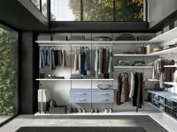 Armadio con cabina armadio a prezzo scontato modello Cabina armadio system soul 3 di Collezione esclusiva 