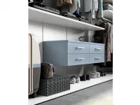 Armadio con cabina armadio a prezzo scontato modello Cabina armadio system soul 3 di Collezione esclusiva 
