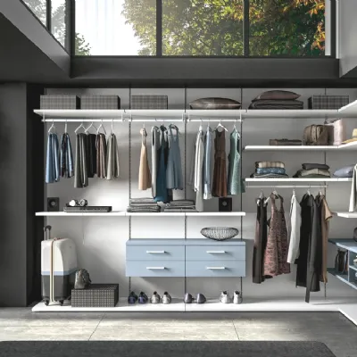 Armadio cabina armadio in laminato opaco Cabina armadio system soul 3 Mottes selection scontato