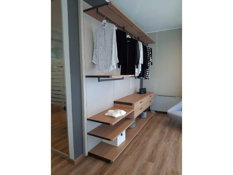 Armadio cabina armadio in laminato opaco Hype di Febal