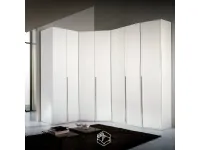 Armadio di Gruppo silwood modello Armadio mod.clever con cabina-spogliatoio-angolare in promo-sconto del 50% in laminato materico con sconto -50%