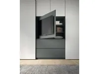 Armadio Scorrevole con vano tv di Mobilgam A PREZZO SCONTATO 25%