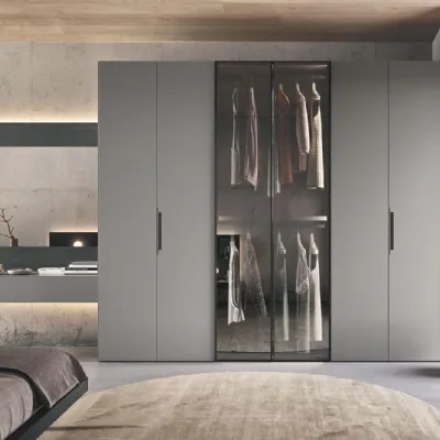 Armadio con ante battenti a prezzo scontato modello Comp 383 di Mobilgam 