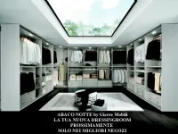 Armadio Armadio mod.ghost con librerie in promo-sconto del 50% realizzato in laminato opaco di Gierre mobili scontato -42%